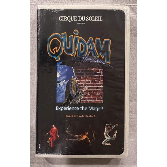 Cirque Du Soleil Quidam Experience the Magic VHS - Picture 1 of 4